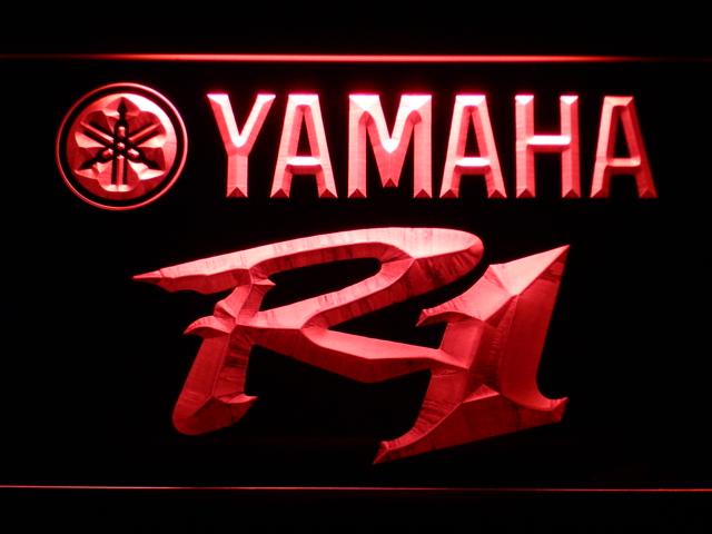 Yamaha R1 LED Neon Sign Electrical - Red - TheLedHeroes