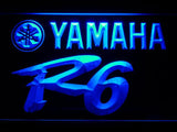 Yamaha R6 New LED Neon Sign USB - Blue - TheLedHeroes