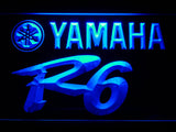 FREE Yamaha R6 New LED Sign - Blue - TheLedHeroes