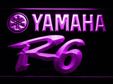 Yamaha R6 New LED Neon Sign USB - Purple - TheLedHeroes