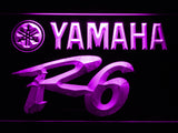 FREE Yamaha R6 New LED Sign - Purple - TheLedHeroes