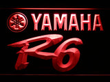 FREE Yamaha R6 New LED Sign - Red - TheLedHeroes