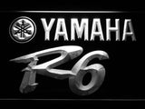 Yamaha R6 New LED Neon Sign USB - White - TheLedHeroes