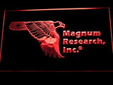 Magnum Research Inc Gun Firearms Eagle Logo LED Sign - Red - TheLedHeroes
