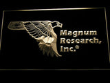 Magnum Research Inc Gun Firearms Eagle Logo LED Sign - Multicolor - TheLedHeroes