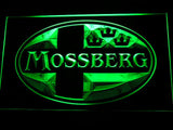 Mossberg Firearms Gun Logo LED Sign - Green - TheLedHeroes