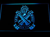 Springfield Armory Firearms Gun Logo LED Sign -  Blue - TheLedHeroes