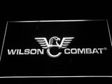 Wilson Combat Firearms Gun Logo LED Sign - White - TheLedHeroes