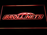 Brollnets Fishing Logo LED Sign - Red - TheLedHeroes