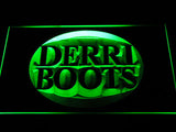 FREE Derri Boots Fihsing Logo LED Sign - Green - TheLedHeroes