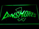 FREE Dinsmores Fishing Logo LED Sign - Green - TheLedHeroes