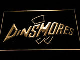 Dinsmores Fishing Logo LED Neon Sign USB - Yellow - TheLedHeroes