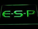 ESP Fishing Logo LED Neon Sign Electrical - Green - TheLedHeroes