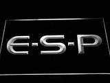 ESP Fishing Logo LED Neon Sign Electrical - White - TheLedHeroes