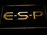 ESP Fishing Logo LED Neon Sign Electrical - Yellow - TheLedHeroes