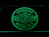 FREE Harley Davidson Motor Oil LED Sign - Green - TheLedHeroes