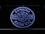 FREE Harley Davidson Motor Oil LED Sign - White - TheLedHeroes