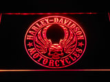 Harley Davidson 6 LED Sign - Red - TheLedHeroes