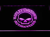FREE Harley Davidson 4 LED Sign - Purple - TheLedHeroes