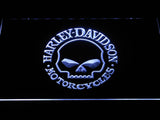 Harley Davidson 4 LED Neon Sign Electrical - White - TheLedHeroes