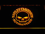 Harley Davidson 4 LED Neon Sign Electrical - Yellow - TheLedHeroes