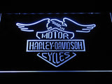 FREE Harley Davidson 5 LED Sign - White - TheLedHeroes