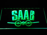 FREE Saab (4) LED Sign - Green - TheLedHeroes