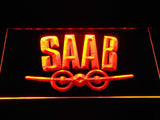 FREE Saab (4) LED Sign - Orange - TheLedHeroes