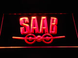 Saab (4) LED Neon Sign USB - Red - TheLedHeroes