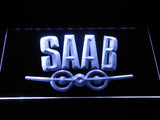 FREE Saab (4) LED Sign - White - TheLedHeroes