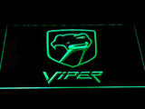 Dodge Viper LED Neon Sign Electrical - Green - TheLedHeroes