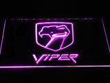 Dodge Viper LED Neon Sign Electrical - Purple - TheLedHeroes