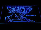 Dragon Ball Saiyan Goku LED Neon Sign - Blue - TheLedHeroes