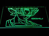 Dragon Ball Saiyan Goku LED Neon Sign - Green - TheLedHeroes