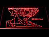 Dragon Ball Saiyan Goku LED Neon Sign - Red - TheLedHeroes