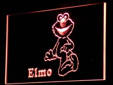 Sesame Street Elmo LED Neon Sign Electrical - Red - TheLedHeroes