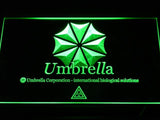 Resident Evil Umbrella Corp LED Neon Sign USB - Green - TheLedHeroes