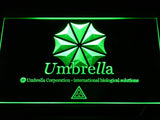 Umbrella Corp Our Business Is Life Itself LED Sign - Green - TheLedHeroes