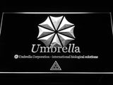 FREE Resident Evil Umbrella Corp LED Sign - White - TheLedHeroes