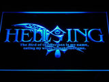 Hellsing LED Neon Sign USB - Blue - TheLedHeroes
