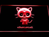 Chococat Logo LED Neon Sign Electrical - Red - TheLedHeroes
