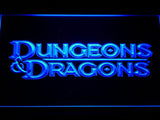Dungeons & Dragons LED Neon Sign Electrical - Blue - TheLedHeroes