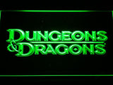 Dungeons & Dragons LED Neon Sign Electrical - Green - TheLedHeroes