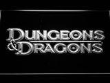 Dungeons & Dragons LED Neon Sign Electrical - White - TheLedHeroes