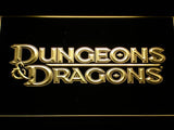 Dungeons & Dragons LED Neon Sign Electrical - Yellow - TheLedHeroes