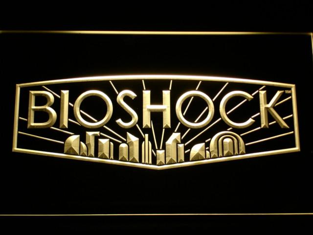 Bioshock LED Neon Sign Electrical - Yellow - TheLedHeroes