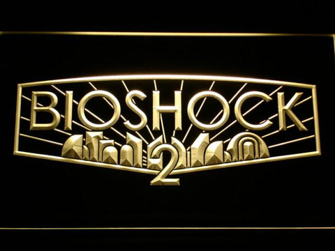 Bioshock 2 LED Neon Sign USB - Yellow - TheLedHeroes