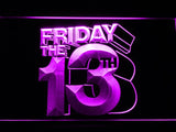 Friday The 13th LED Neon Sign Electrical - Purple - TheLedHeroes