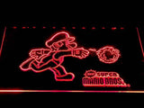Super Mario LED Neon Sign Electrical - Red - TheLedHeroes