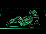 Mario Kart LED Neon Sign USB - Green - TheLedHeroes